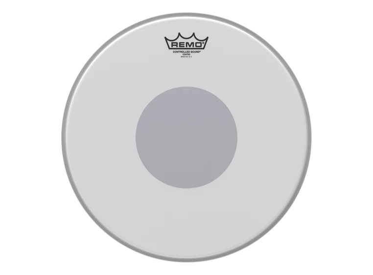 Remo CS-0114-10 White Brush, Bottom Dot 14 